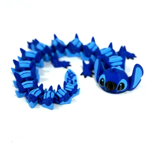 Blue Alien Dragon
