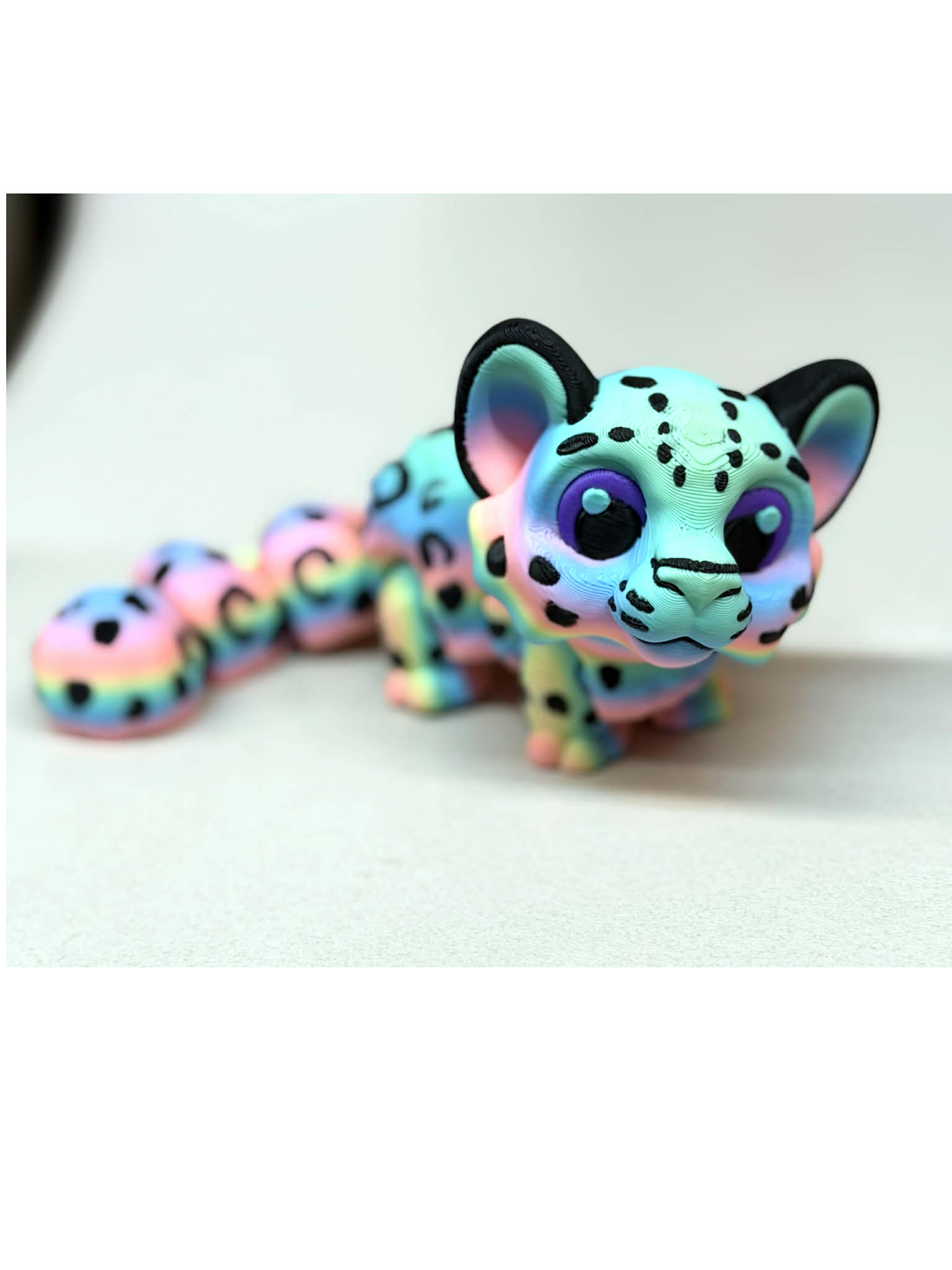 Leopard Buddy (Rainbow)